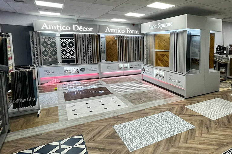 Dean Austerfield Flooring showroom